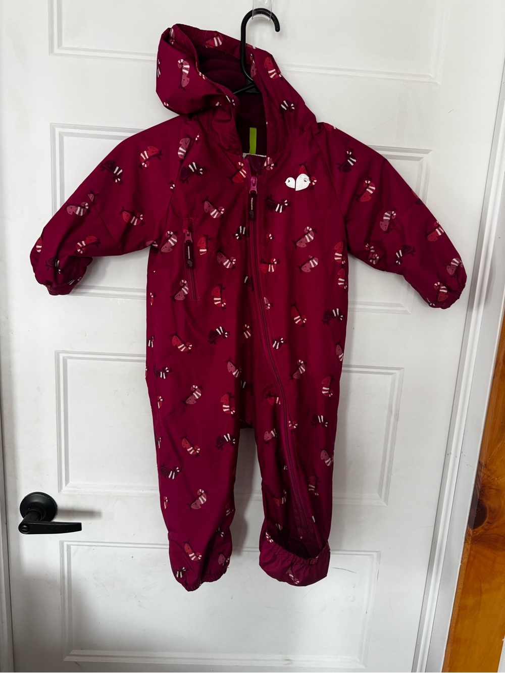 Perlimpinpin 18M Fleece-Lined One-Piece Mid-Season Suit